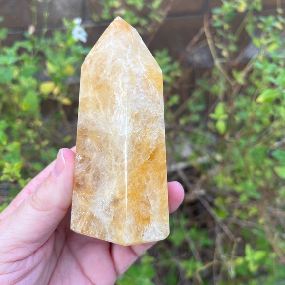 Golden Healer Quartz Crystal Tower - Picture 9 of 9